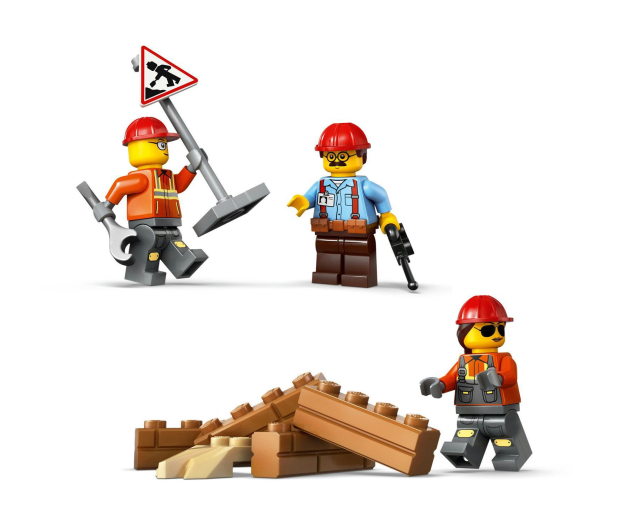 LEGO City 60466 Żółty buldożer z ładowarką - 1331643 - zdjęcie 6